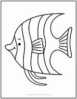 Angel Fish Coloring Pages sketch template