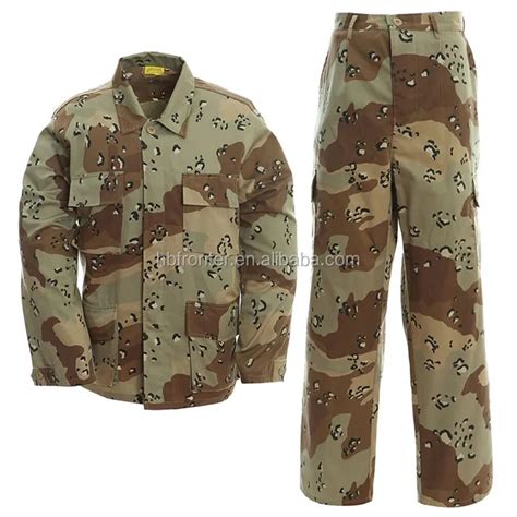 Wholesale Yemen Camouflage Army Uniform Twill Clothing 6 Color Desert ...