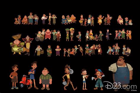 Disney and Pixar’s Luca Concept Art - D23