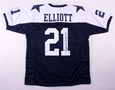 Ezekiel Elliott Signed Cowboys Jersey (JSA COA) | Pristine Auction