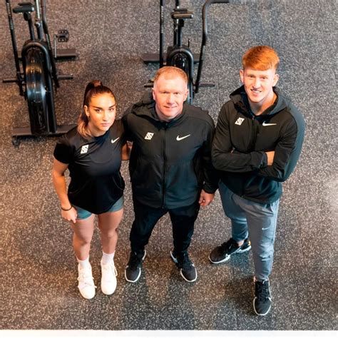 Man United legend Paul Scholes opens a £500,000 gym in Oldham, co-owned with his son and daughter