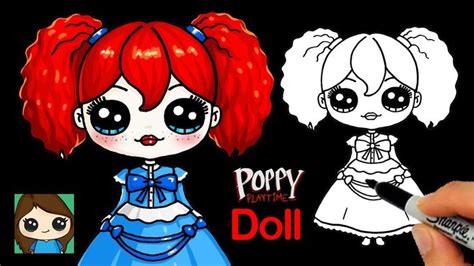 How to Draw the Doll from Poppy Playtime Game in 2022 | Poppy drawing, Poppies, Cute drawings