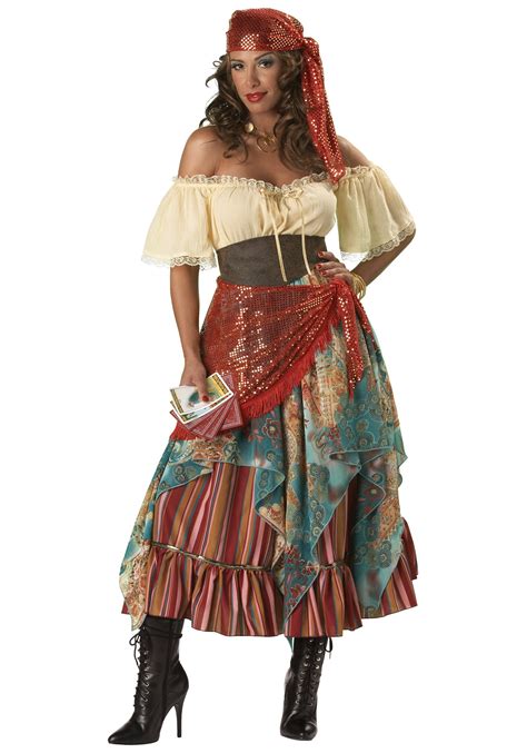 Deluxe Fortune Teller Costume - Gypsy Fortune Teller Costumes for Women