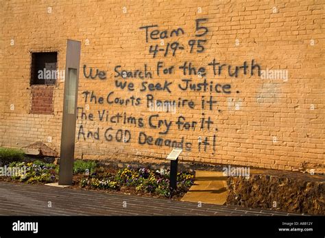 Oklahoma City National Memorial Oklahoma USA Stock Photo - Alamy