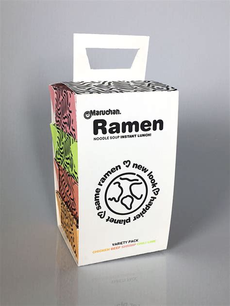 MARUCHAN RAMEN | SUSTAINABLE PACKAGING SOLUTION on Behance