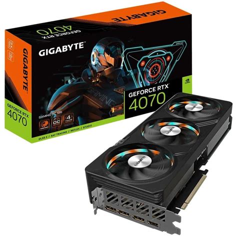 GIGABYTE GeForce RTX 4070 GAMING OC 12GB GDDR6X - Graphics Card - White ...