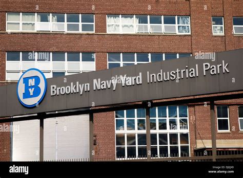 Brooklyn Navy Yard center Museum New York City Stock Photo - Alamy