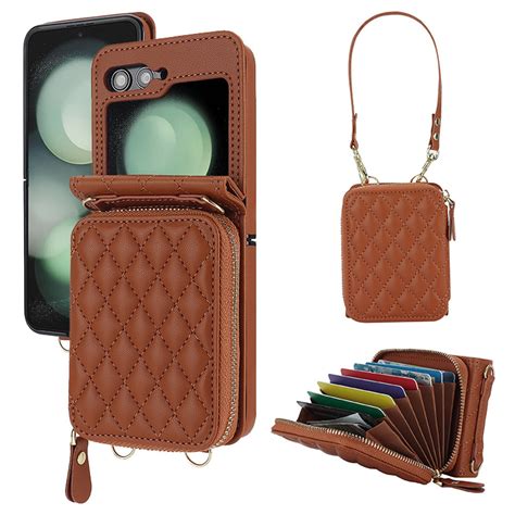 Samsung Galaxy Z Flip 5 Case - Crossbody Wallet Phone Case - Casebus ...