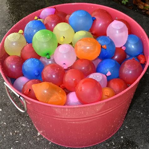 500pcs water balloons+500pcs rubbers Bunch Balloons Supplementary package DIY Magic Water ...