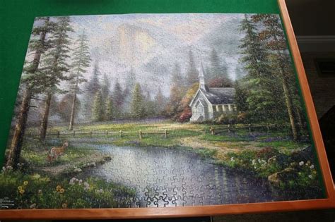 175 best images about Thomas Kinkade Puzzles on Pinterest | Sleigh ...