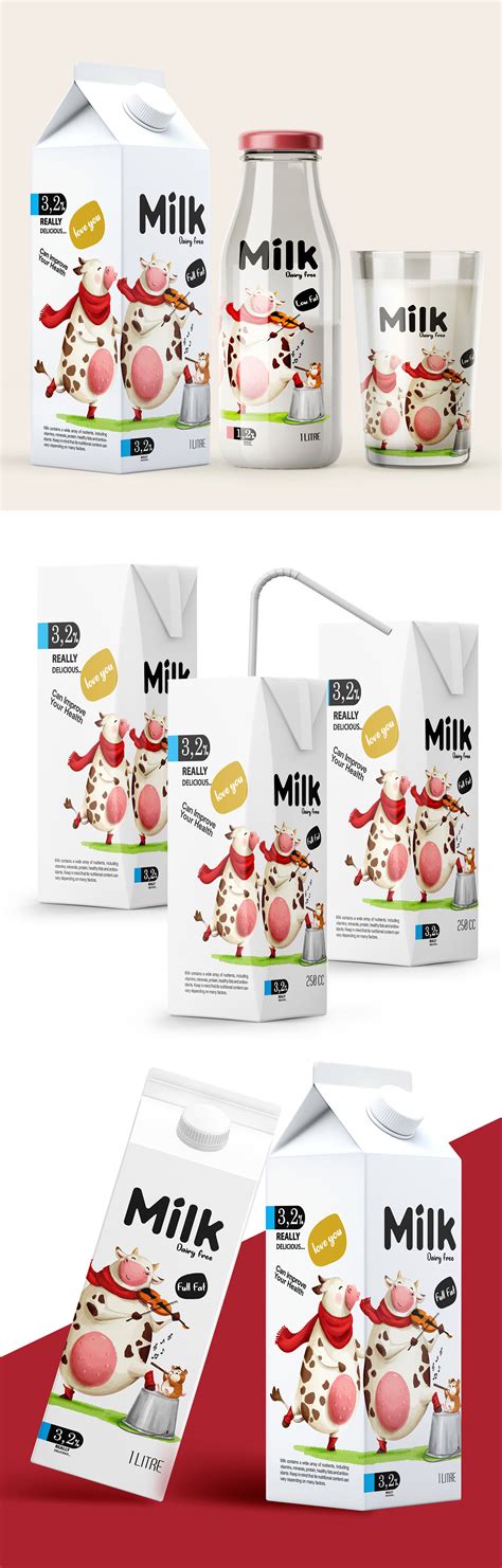 Happy Milk on Behance