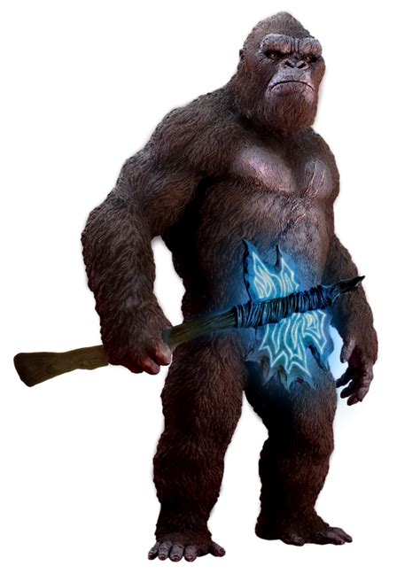 King Kong (with axe) - Transparent! by SpeedCam on DeviantArt