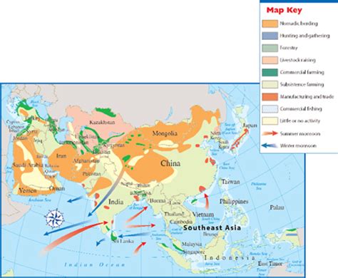 Monsoon Climatic Region