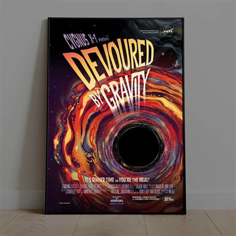 Black Hole NASA Poster – Things Of The Stars