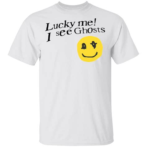 Lucky me I see ghosts shirt - Rockatee