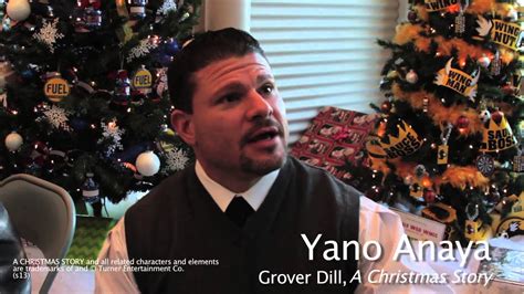 Yano Anaya (Grover Dill) talks about "A Christmas Story Comes Home" 2013 - YouTube