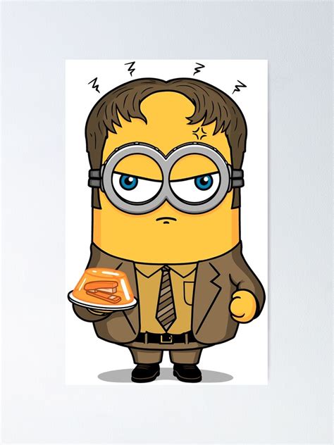 "Minion Office Worker/Perfect Designs For Men and Women" Poster for ...