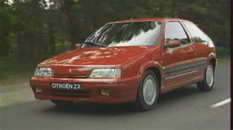 Citroën ZX 16v (Test - Essai - Reportage) FR 1992 - YouTube