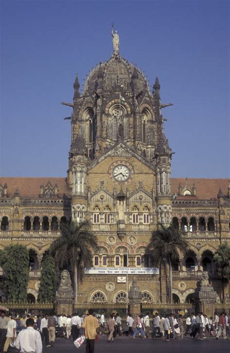 INDIA MUMBAI RAILWAY STATION Editorial Stock Photo - Image of india ...