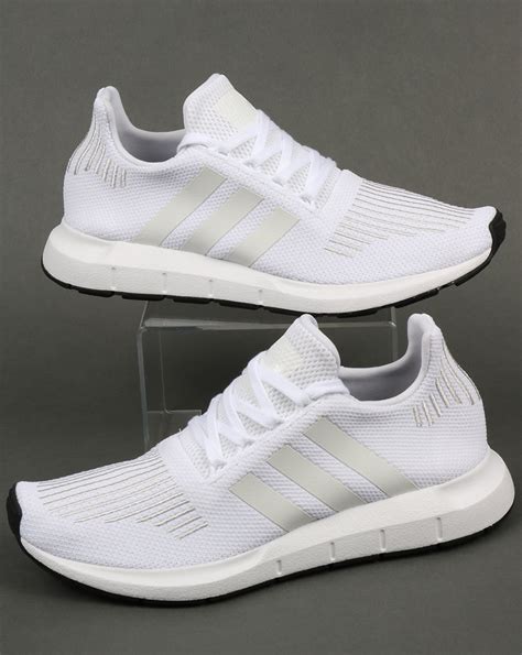 Adidas Swift Run Trainers White,shoes,running,prime knit,runners,mens