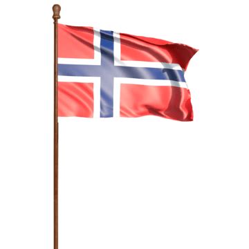 Norway Flag With Pole, Norway Flag Waving, Norway Flag Waving ...