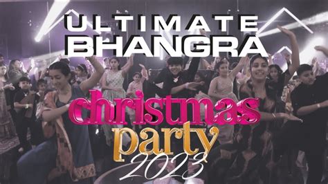 Ultimate Bhangra - Christmas Party 2023 - Bhangra Performance by the Juniors team - YouTube