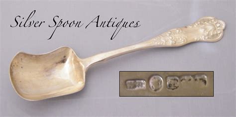 Antique Scottish silver sugar spoon | Vintage spoons, Sugar spoon, Silver