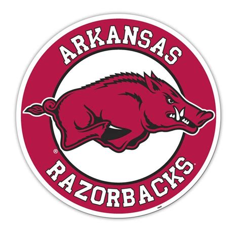 Arkansas Razorbacks Vinyl Magnet | Arkansas razorbacks, Razorbacks ...