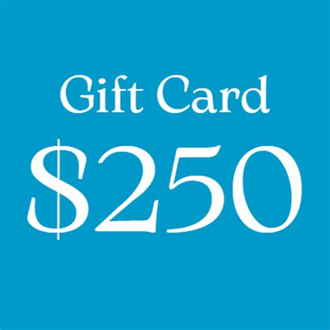 $250 Gift Card