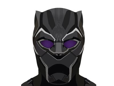 Black Panther Marvel Vector at Vectorified.com | Collection of Black ...