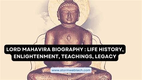 Lord Mahavira Biography : Life History, Teachings