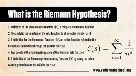 What is the Riemann Hypothesis in Simple Terms? » Mathematics