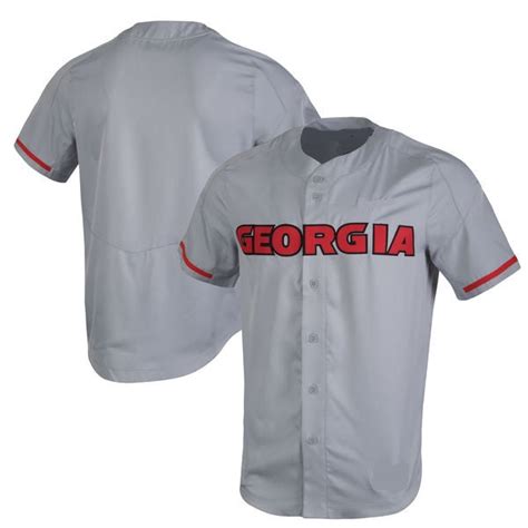 Georgia Bulldogs Customizable College Baseball Jersey – Best Sports Jerseys