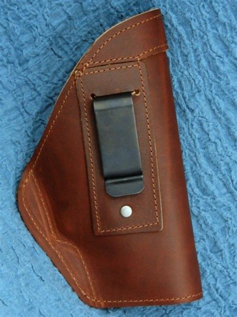 Barsony Brown Leather IWB Holster for KEL-TEC P11 PF9 - Hunting