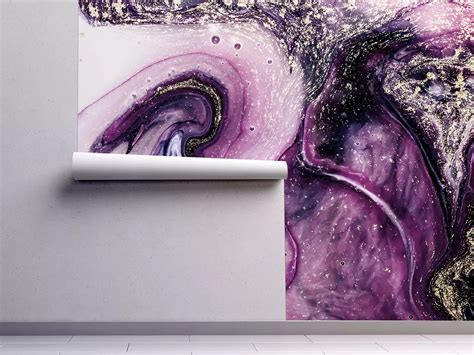 Purple marble texture art – Merawalaprint - Marbles and Stones Wallpaper