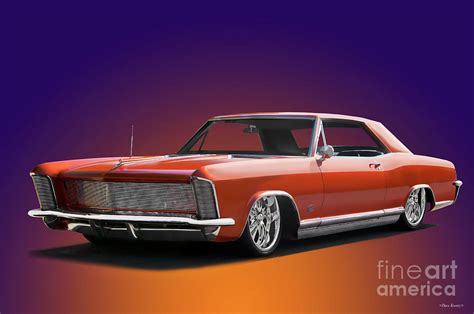 1965 Buick Custom Riviera Photograph by Dave Koontz - Pixels