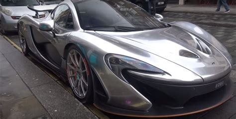 Chrome McLaren P1 Stuns London, Comes from McLaren Special Operations - autoevolution