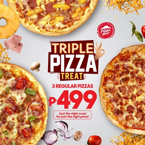 Pizza Hut Triple Pizza Treat | Manila On Sale