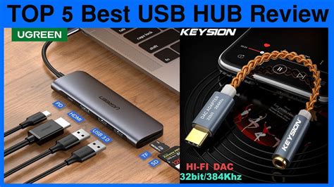 Top 5 Best USB HUB Review 2020 - YouTube