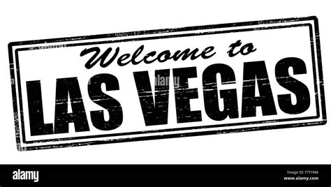 Las vegas welcome sign and black Banque de photographies et d’images à ...