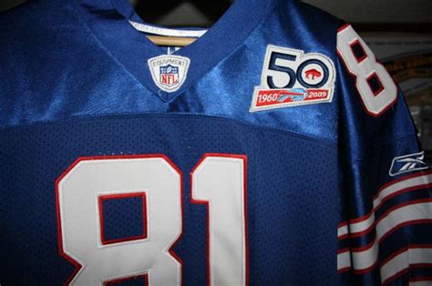 BUFFALO BILLS 2009 50TH ANNIVERSARY JERSEY SIZE 50 http://clektr.com ...