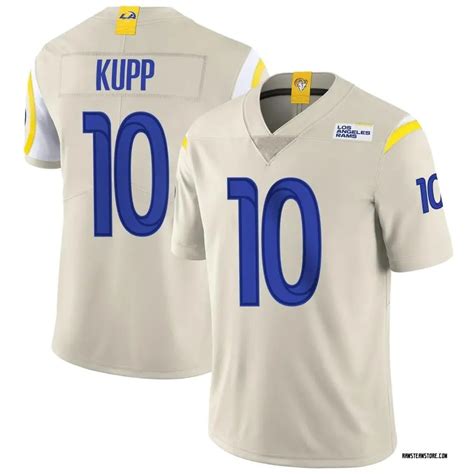 Nike Cooper Kupp Los Angeles Rams Youth Limited Bone Vapor Jersey