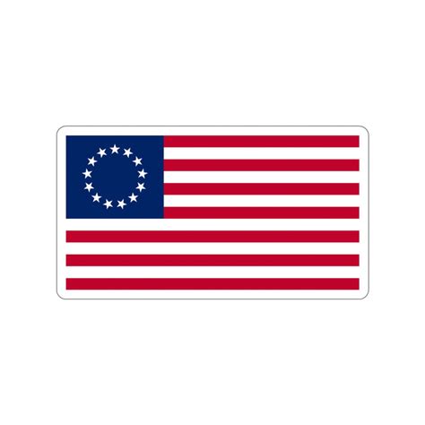 Betsy Ross Flag Decal - Show Your Patriotism Today! – USA Flag Co.