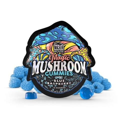 Tre House Magic Mushroom Gummies - Blue Raspberry