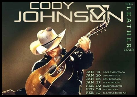 Cody Johnson Announces 2024 Tour In Support Of Upcoming Album 'Leather'