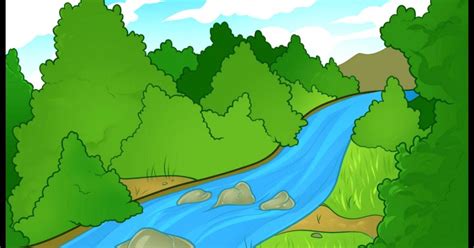 River Drawing | Amazing Wallpapers