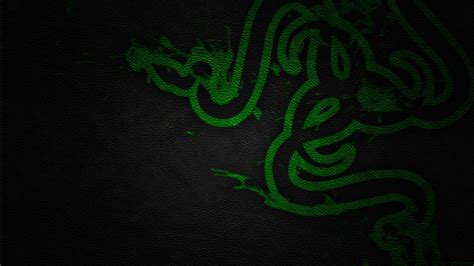 Download Green Razer Pc Logo Wallpaper | Wallpapers.com