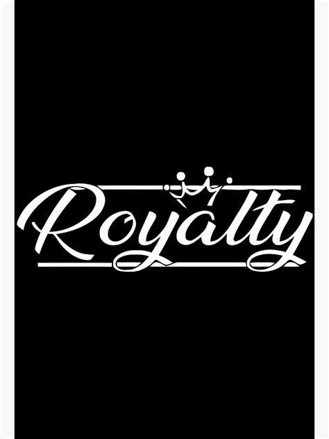 "Royalty Family Merch Royalty Family" Poster for Sale by SemiKiya | Redbubble