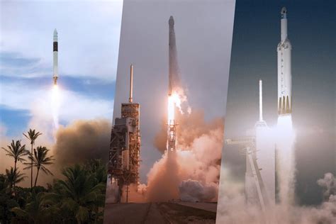 See the evolution of SpaceX rockets in pictures | Space