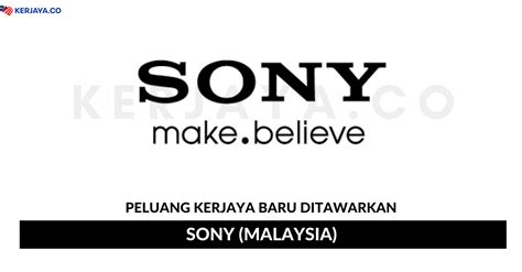 Jawatan Kosong Terkini Sony Malaysia • Kerja Kosong Kerajaan & Swasta